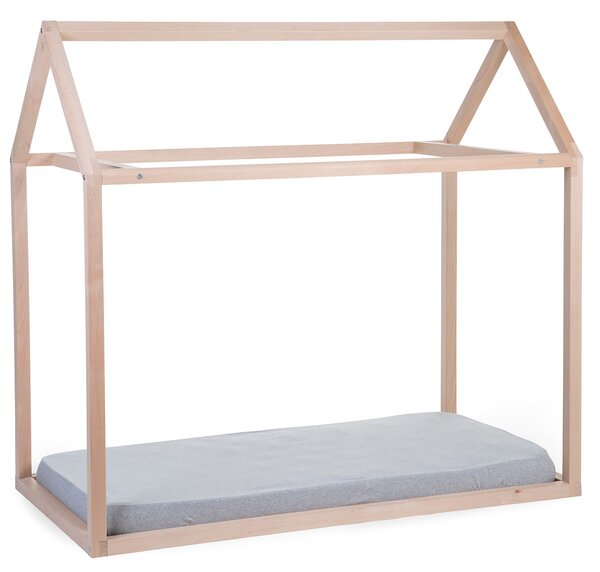 Παιδικό Κρεβάτι Montessori (70x140) ChildHome Natural BR74112