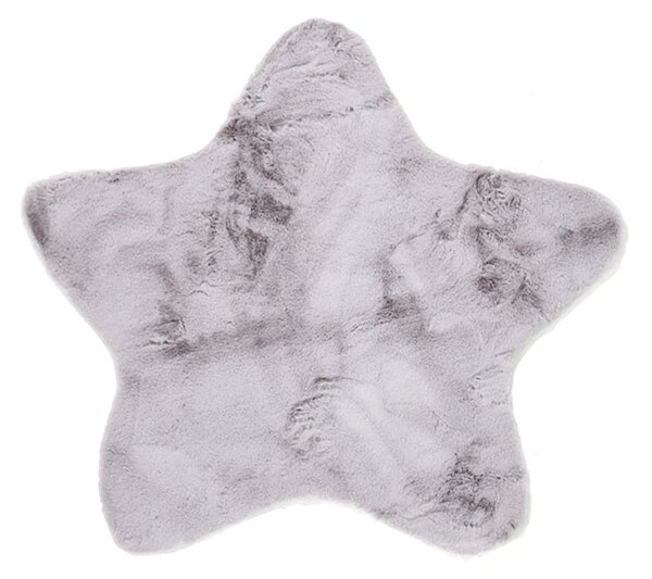 Παιδικό Χαλί Γούνινο (100x100) Royal Carpet Bunny Kids Star Silver