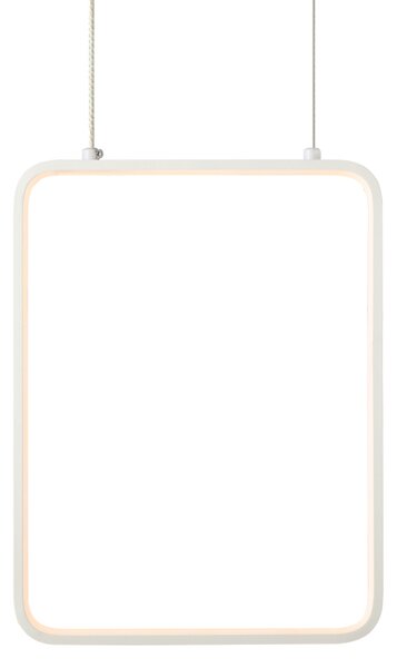 Φωτιστικό Οροφής Μονόφωτο LED Aca Symetria V30LEDP26WH White