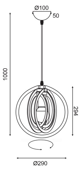 Φωτιστικό Οροφής Μονόφωτο Aca Triton ZM391P29WLL Camel