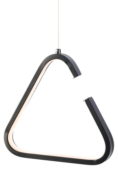 Φωτιστικό Οροφής LED Aca Euclid2 V29LEDP23BK Black