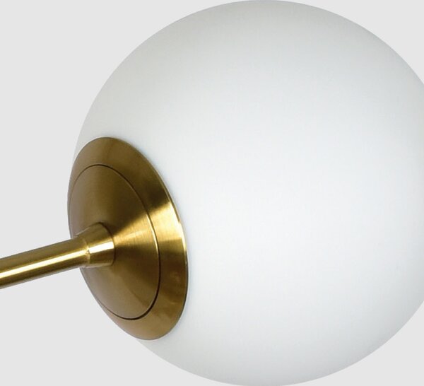 Φωτιστικό Οροφής Δίφωτο Homelighting Prato 77-4490 Gold
