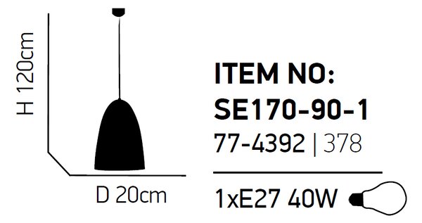 Φωτιστικό Οροφής Μονόφωτο Homelighting Amila 77-4392 Chrome