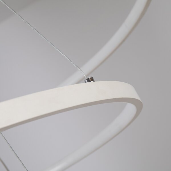 Φωτιστικό Οροφής LED Dimmable Homelighting Morelli 77-8133 White