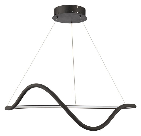 Φωτιστικό Οροφής LED Homelighting Krishna 77-8166 Black