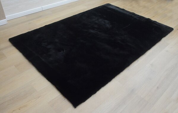 Χαλί Γούνινο (160x230) New Plan Puffy FC9 Black