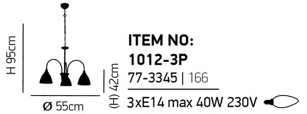 Φωτιστικό Οροφής Τρίφωτο Homelighting Kup 77-3345 Beige