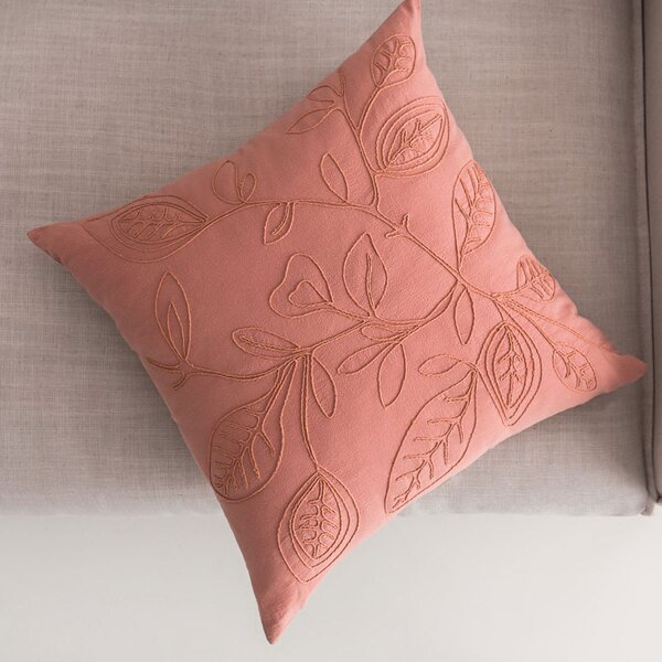 Διακοσμητική Μαξιλαροθήκη (43x43) Gofis Home Pale Apple Pink 381/17