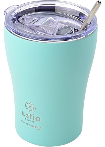 Ποτήρι Θερμός 350ml Estia Save The Aegean Bermuda Green 01-12106