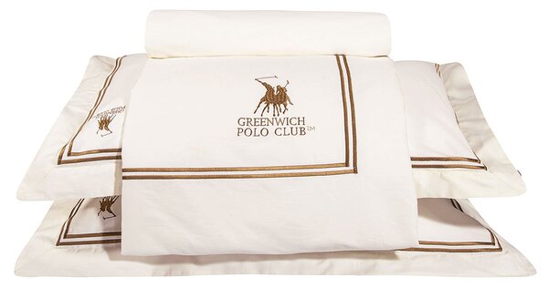 Παπλωματοθήκη Υπέρδιπλη (Σετ 220x240) Greenwich Polo Club Solid 2128