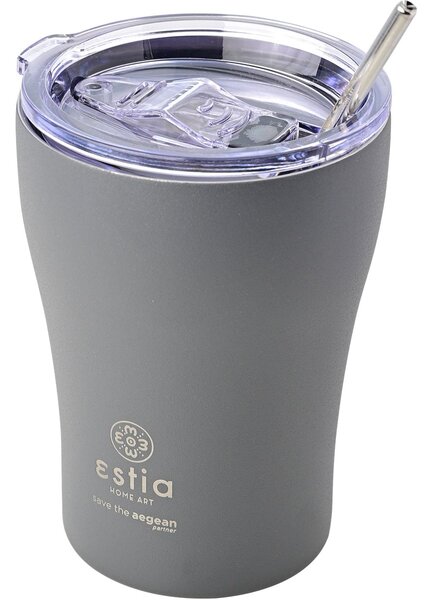 Ποτήρι Θερμός 350ml Estia Save The Aegean Fjord Grey 01-12441
