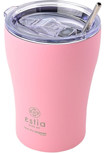 Ποτήρι Θερμός 350ml Estia Save The Aegean Blossom Rose 01-12472