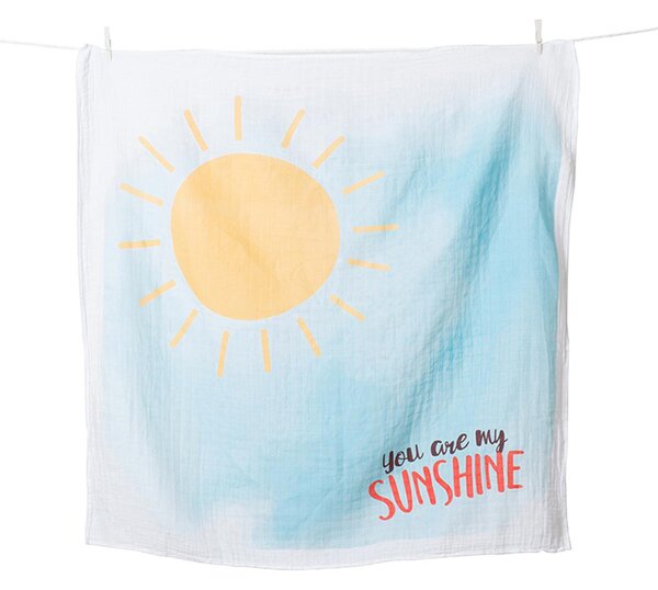 Σεντόνι Φωτογράφισης Μωρού + Κάρτες Lulujo You Are My Sunshine LJ588