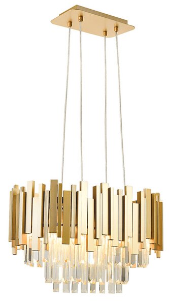 Φωτιστικό Οροφής Πολύφωτο Aca Empire EG6174P50CG Gold