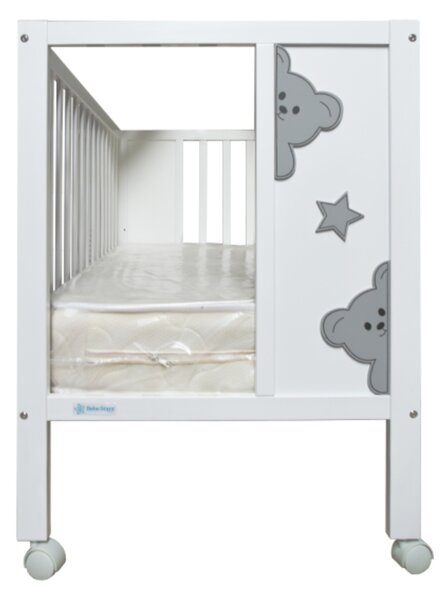 Κούνια (60x130) Bebe Stars Life White 453-02