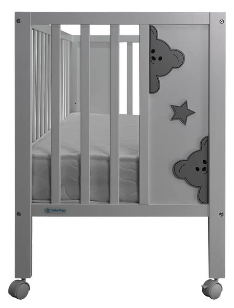 Κούνια (60x130) Bebe Stars Life White 453-02