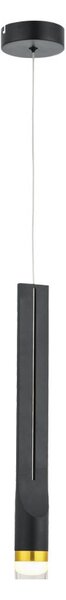 Φωτιστικό Οροφής Μονόφωτο LED Aca Estela ZM26LEDP6BK Black