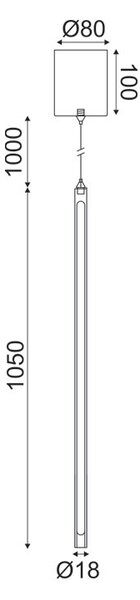 Φωτιστικό Οροφής Μονόφωτο LED Dimmable Aca Avenue ZM16LEDP100WH White
