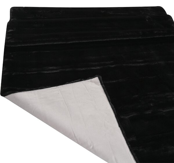 Χαλί Γούνινο (160x230) Polcarpet Rabbit Black