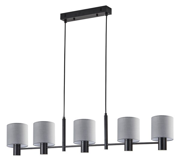 Φωτιστικό Οροφής Πολύφωτο Homelighting 77-8294 Black/Grey