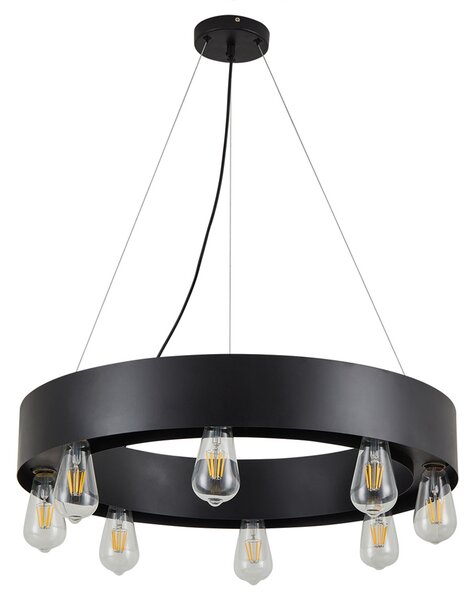 Φωτιστικό Οροφής Πολύφωτο Homelighting Tale 77-8255 Black