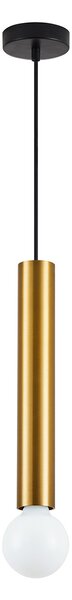 Φωτιστικό Οροφής Μονόφωτο Homelighting Adept Tube 77-8270 Gold Matt