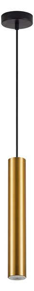 Φωτιστικό Οροφής Μονόφωτο Homelighting Adept Tube 77-8270 Gold Matt