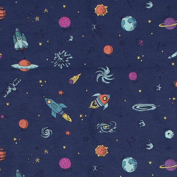 Πάπλωμα Μονό (160x240) Dimcol Space 189 Blue
