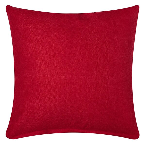 Διακοσμητική Μαξιλαροθήκη (45x45) Silk Fashion A802 Κόκκινο