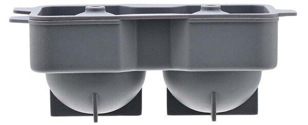Παγοθήκη Στρογγυλή Σιλικόνης 2 Θέσεων Estia Grey 01-15015