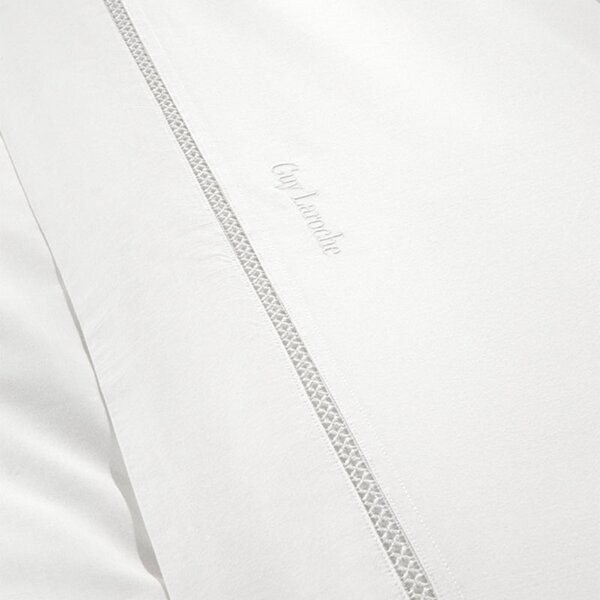 Παπλωματοθήκη Υπέρδιπλη (Σετ 240x250) Guy Laroche Blend White