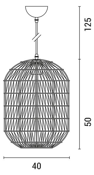 Φωτιστικό Οροφής Μονόφωτο Eurolamp 144-32002