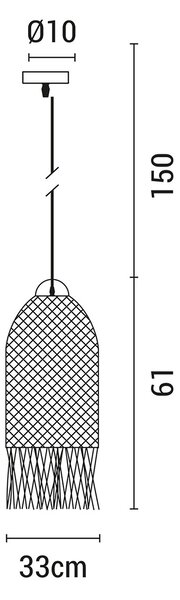 Φωτιστικό Οροφής Μονόφωτο Eurolamp 144-33027