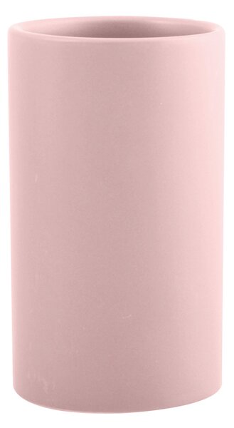 Ποτηροθήκη Μπάνιου (Φ7x11.5) Spirella Tube Matte Pink 03203.005