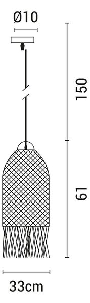Φωτιστικό Οροφής Μονόφωτο Eurolamp 144-33026