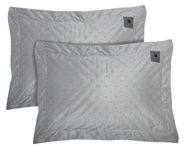 Ζεύγος Μαξιλαροθήκες Oxford (50x70) Greenwich Polo Club Classic 3430 Grey