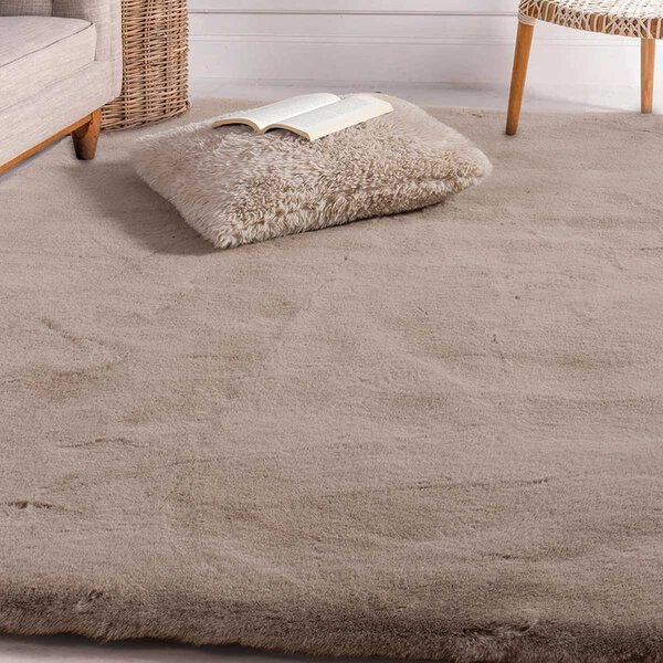 Χαλί Γούνινο (150x200) Nef-Nef Homeware Estelle Mocca