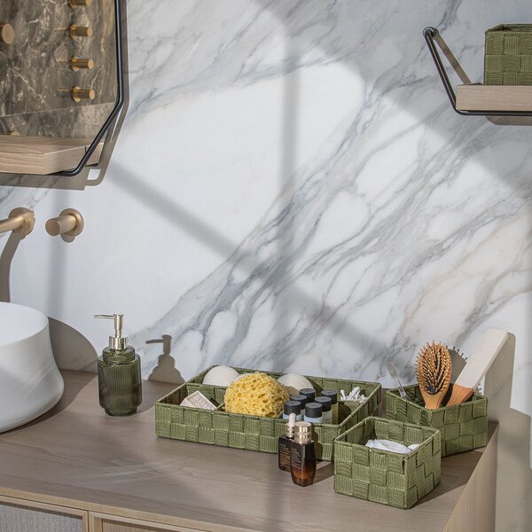 Θήκη Οργάνωσης 4 Θέσεων (33x23x6) Estia Olive Green 04-14919