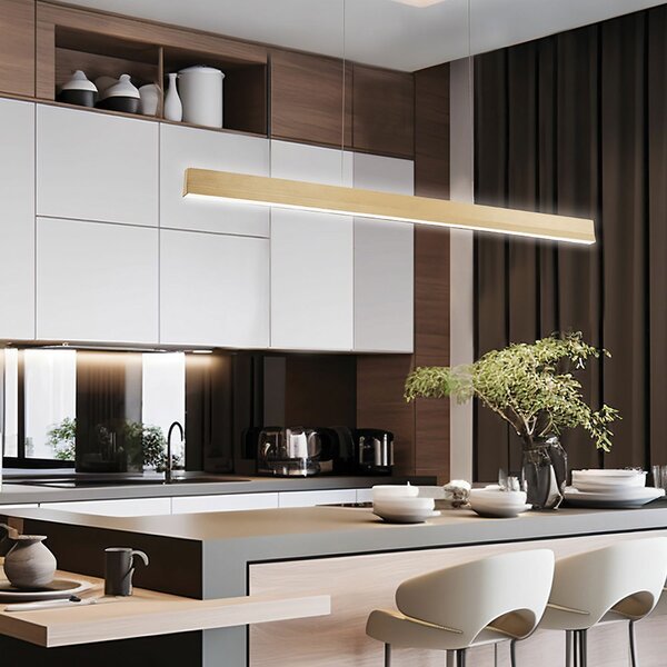 Φωτιστικό Οροφής LED Viokef Lee Gold 4303300