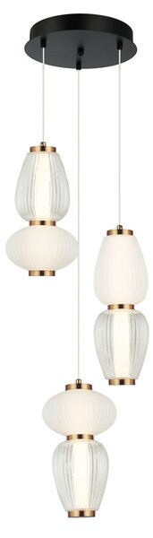 Φωτιστικό Οροφής Τρίφωτο LED Viokef Shiny 4304100