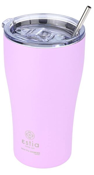 Ποτήρι Θερμός 500ml Estia Save The Aegean Lavender Purple 01-23195