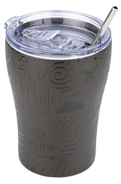 Ποτήρι Θερμός 350ml Estia Save The Aegean Noir Echo 01-22891
