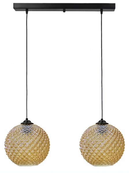 Φωτιστικό Οροφής Δίφωτο Heronia Ball 02-0370 Meli