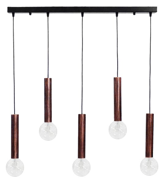 Φωτιστικό Οροφής Πολύφωτο Heronia Minimal 34-0206 Copper