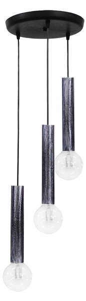 Φωτιστικό Οροφής Τρίφωτο Heronia Minimal 34-0199 Silver