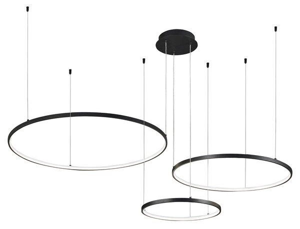 Φωτιστικό Οροφής LED Dimmable Viokef Maximos Black 4301100