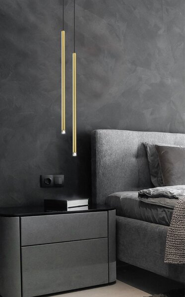 Φωτιστικό Οροφής Μονόφωτο LED Viokef Zenia Gold 4291101