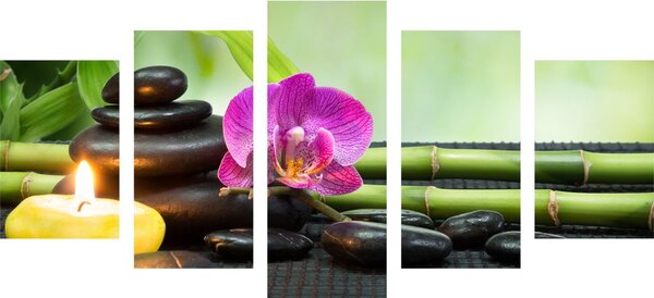 Πεντάπτυχος πίνακας νεκρή φύση Feng Shui