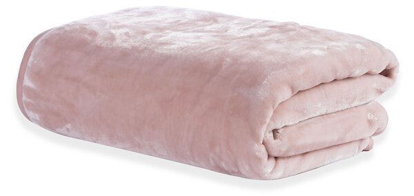 Κουβέρτα Βελουτέ Μονή (170x220) Nef-Nef Homeware Loft English Rose-1205