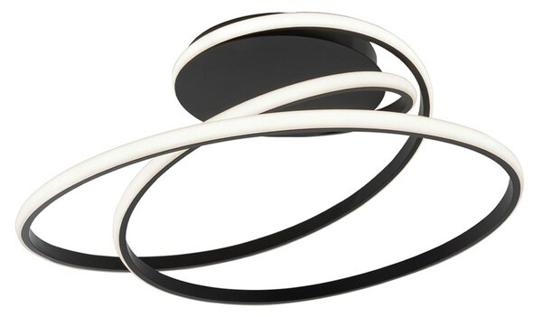 Φωτιστικό Πλαφονιέρα LED Viokef Mily Black 4301501